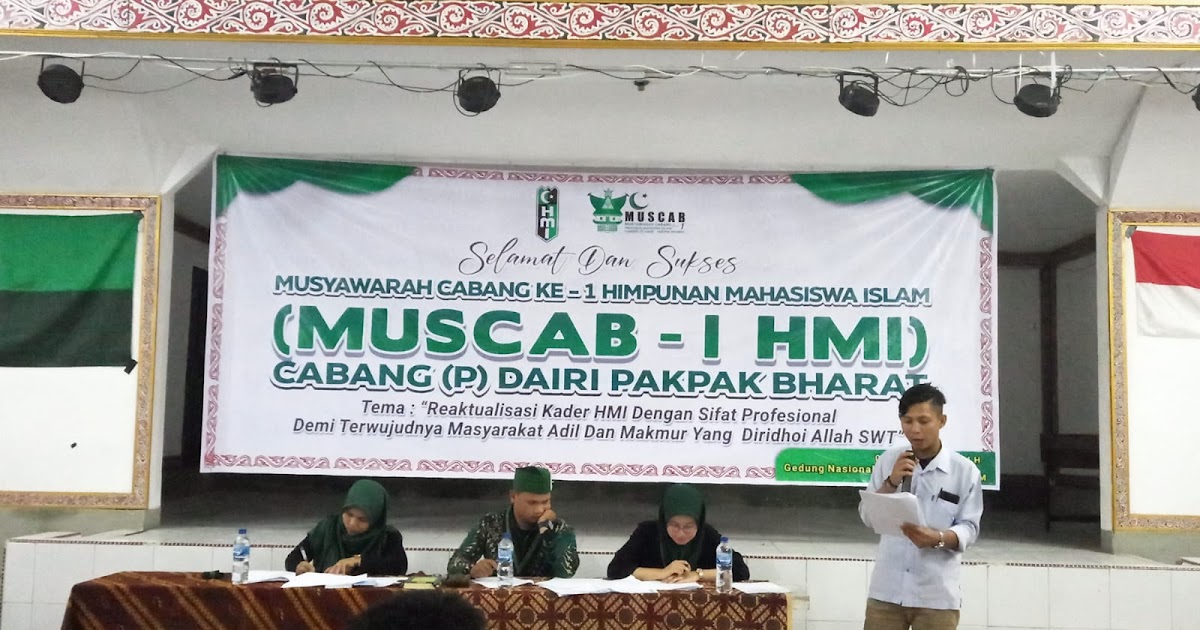 HMI ngabang Gelar Musyawarah Cabang